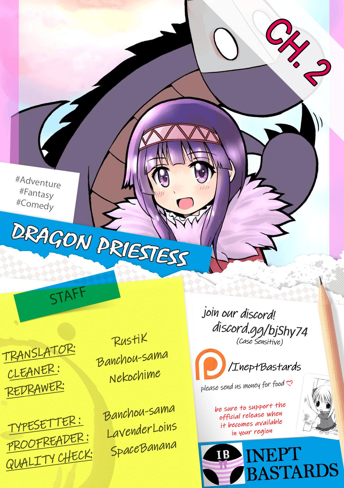 The Dragon and the Dragon-Slayer Priestess Chapter 2 1